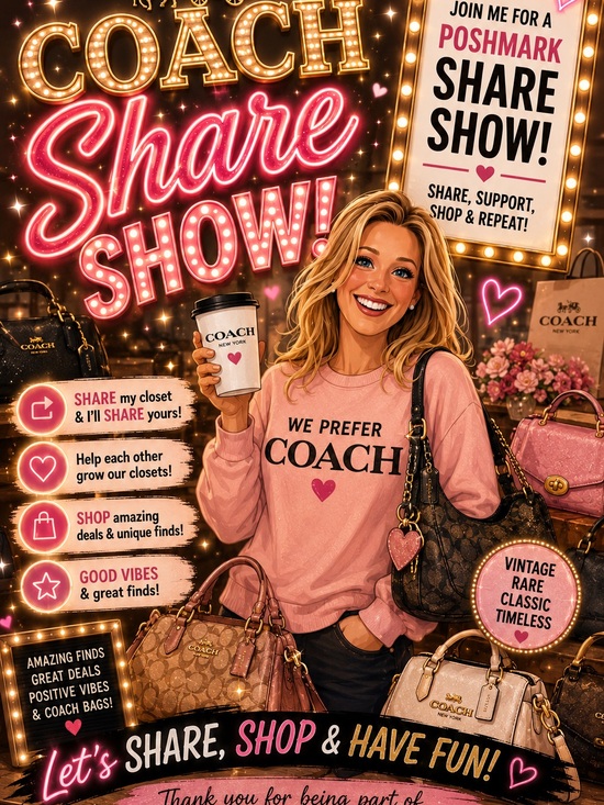 Handbags - 👜✨ MY FIRST POSH SHARE SHOW! ✨